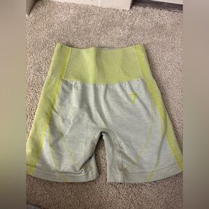 Gray and Yellow Athletic Shorts Size XXS